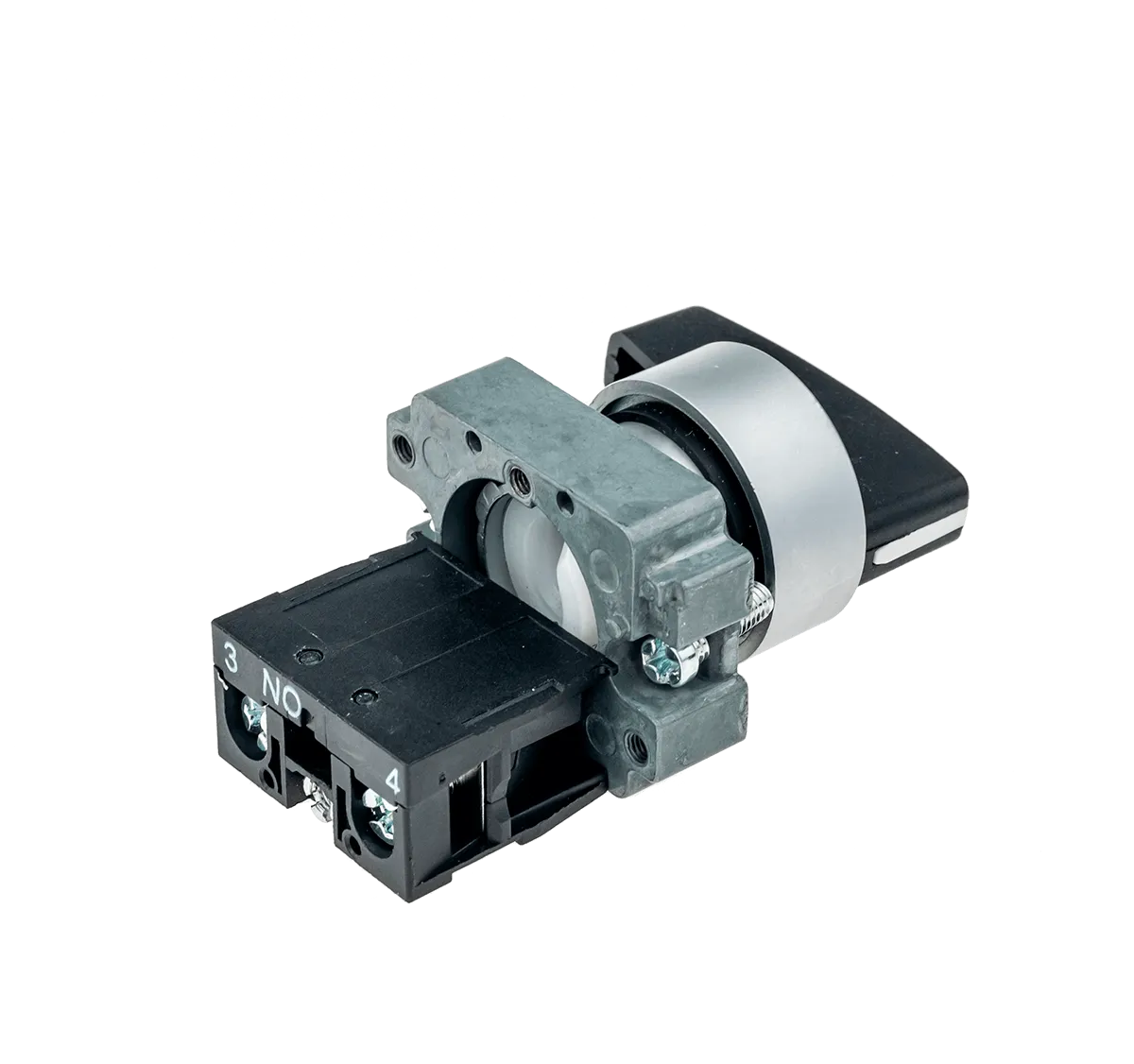 Переключатель длинная ручка, 2 положения, 1NO, с фиксацией