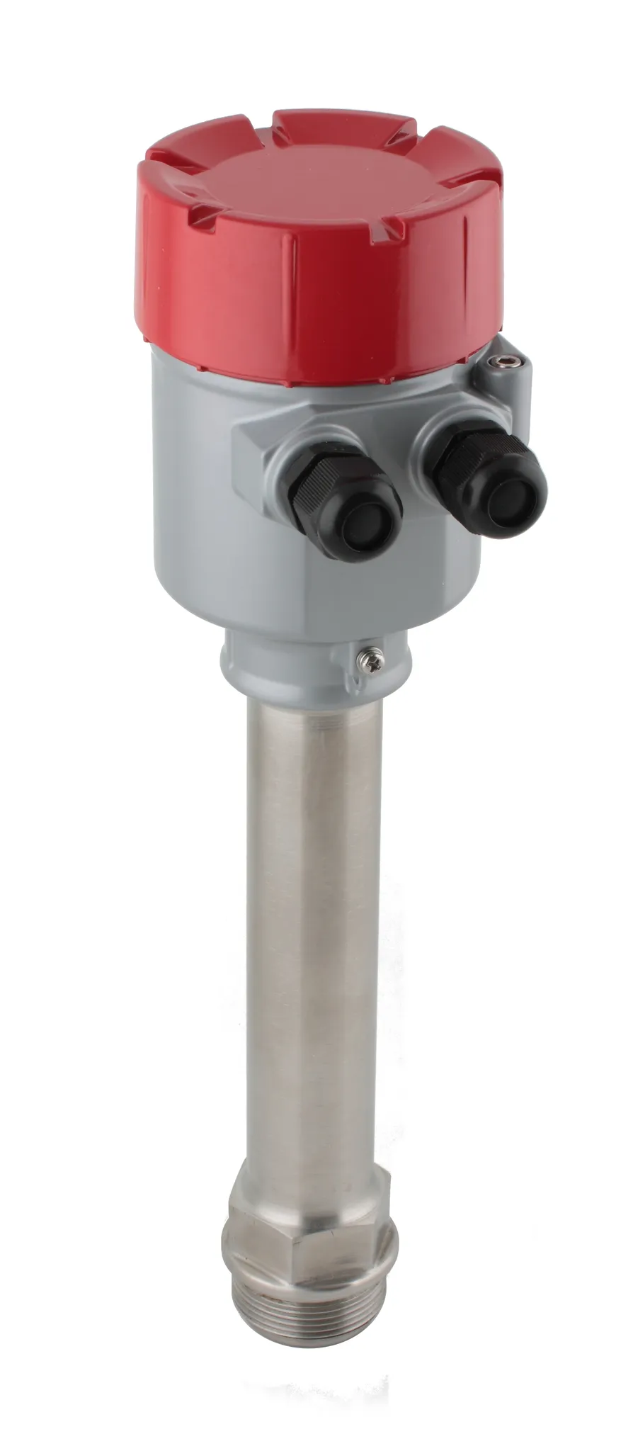 Микроволновый сигнализатор потока сыпучих материалов в алюм. корпусе, зона действия до 1,2 м, -40 +250 С, Pmax=25 bar, 30-250 VAC - 20-35 VDC, IP 67, соединение- резьба G 1 1/2", нерж. сталь 304, 2 кабельных ввода, выход- реле DPDT, регулир. задержка сигн