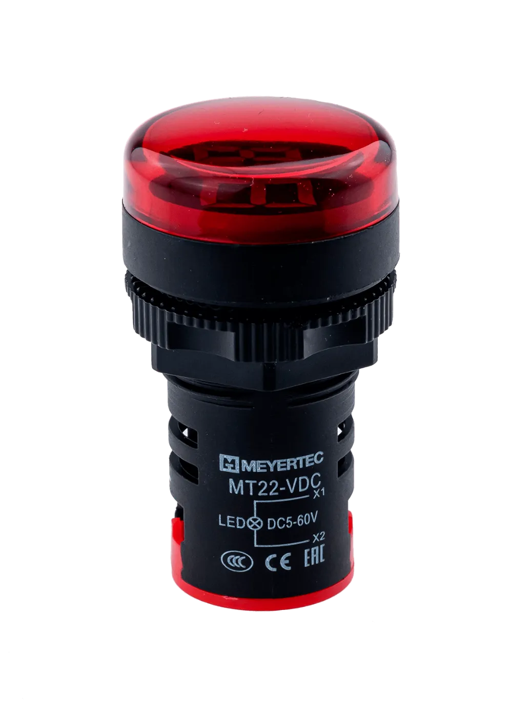 Индикатор напряжения, 5-60V DC, красный