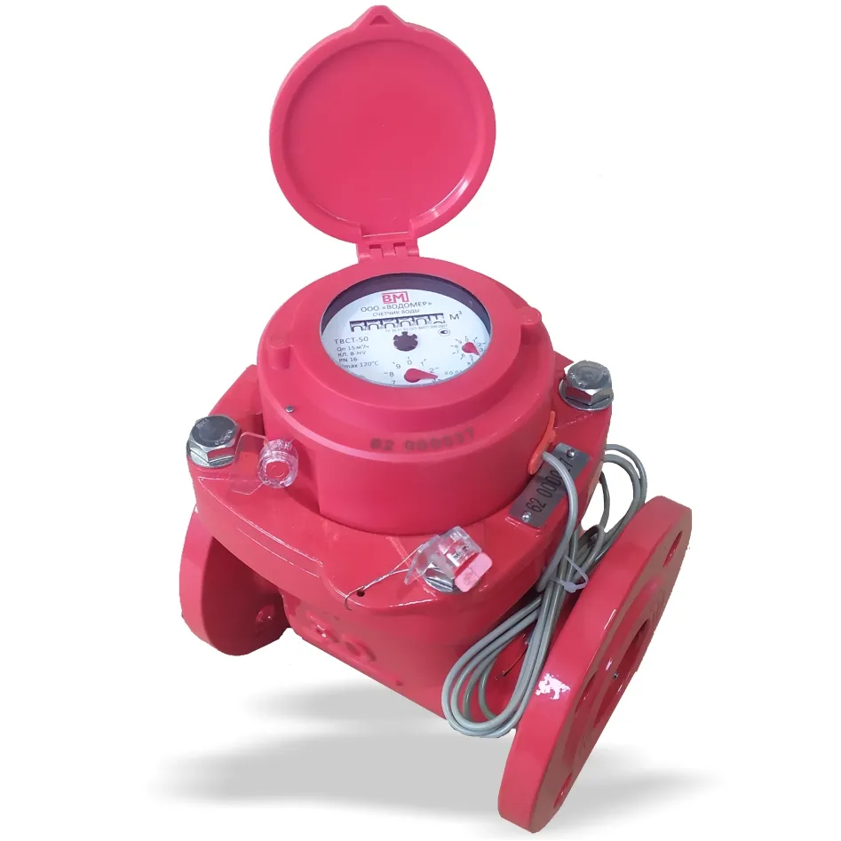 ТВСТ-80 IP 68 счетчик горячей воды турбинный с импульсным выходом