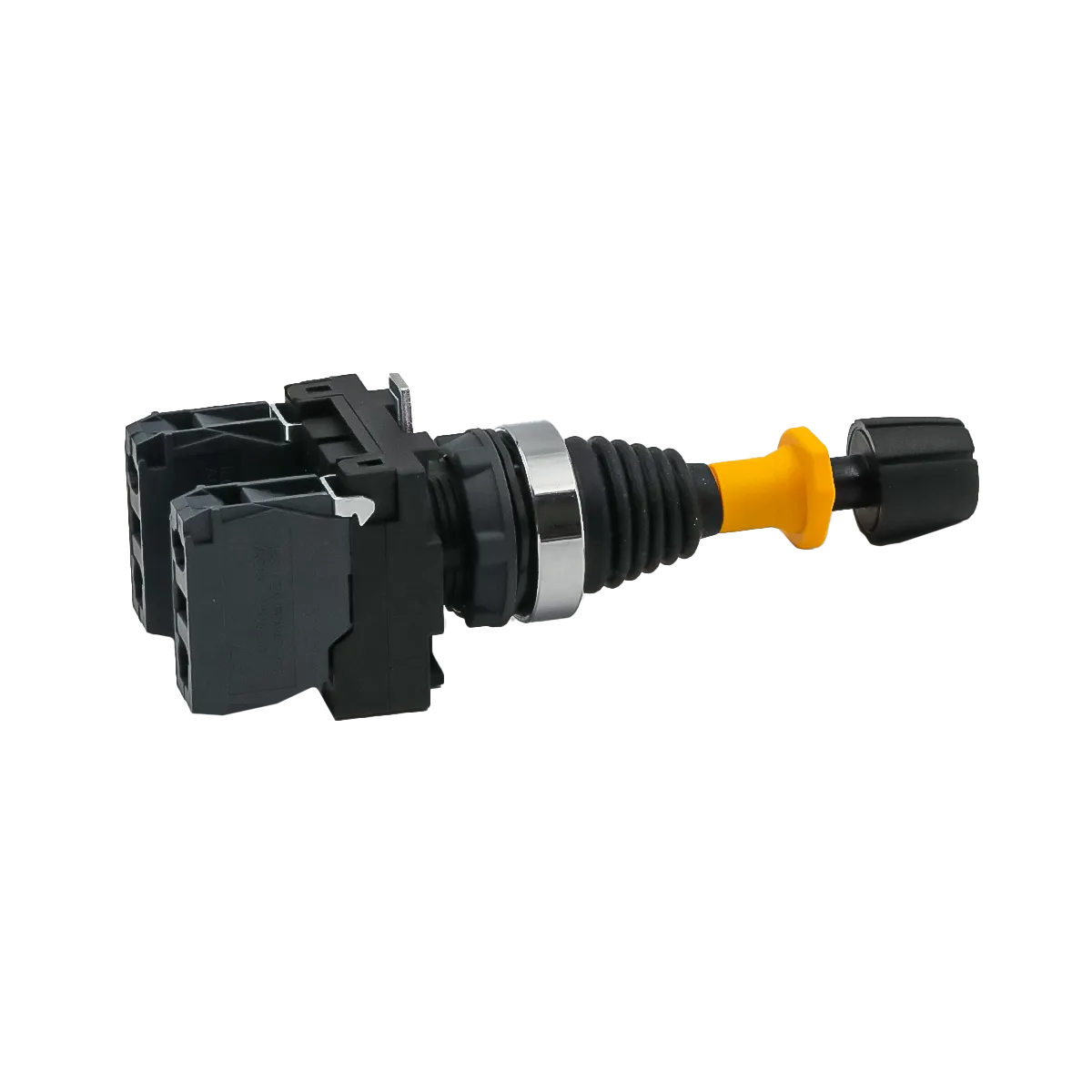 Джойстик в сборе, 2NO, 2 положения с возвратом и блокировкой