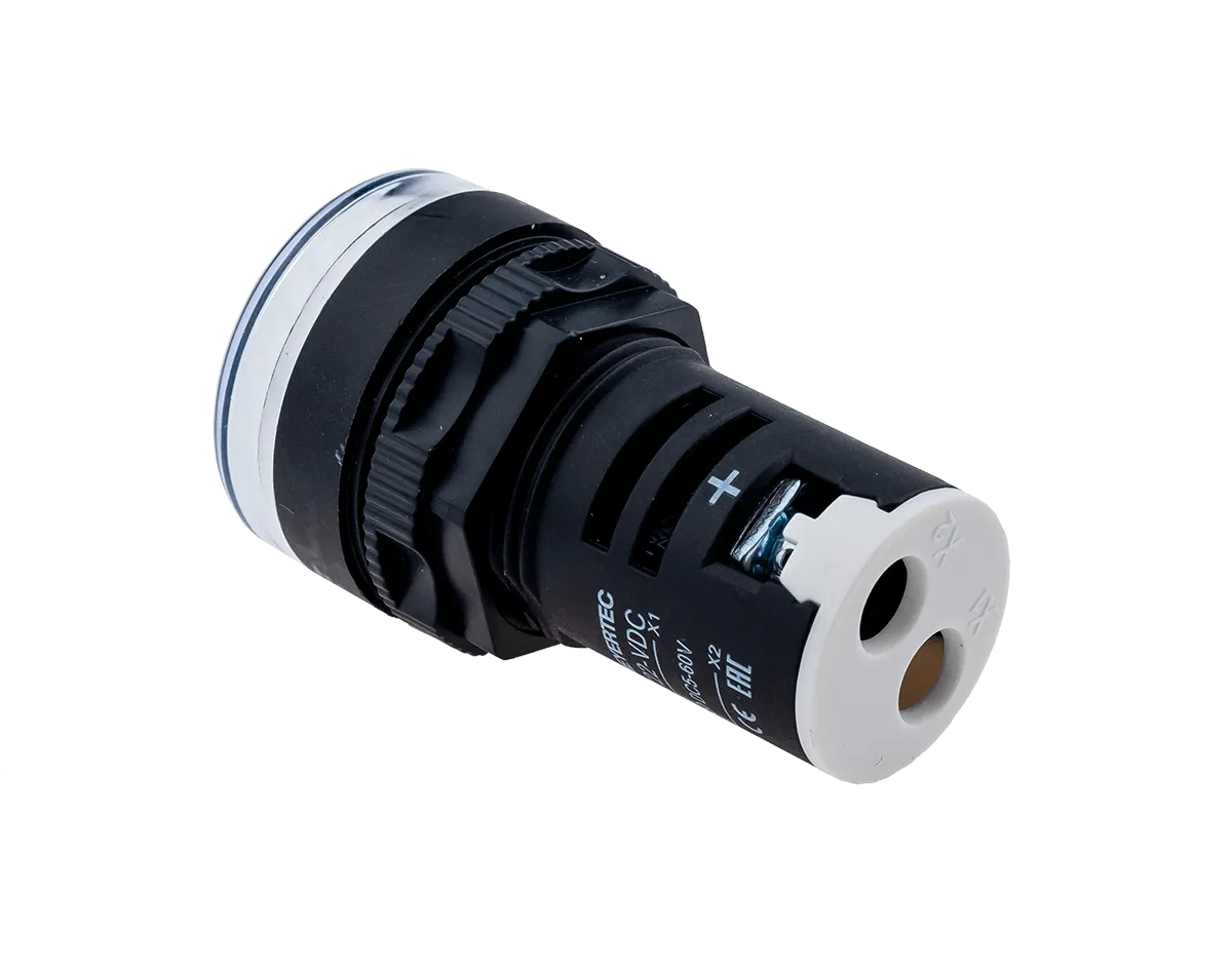 Индикатор напряжения, 5-60V DC, белый