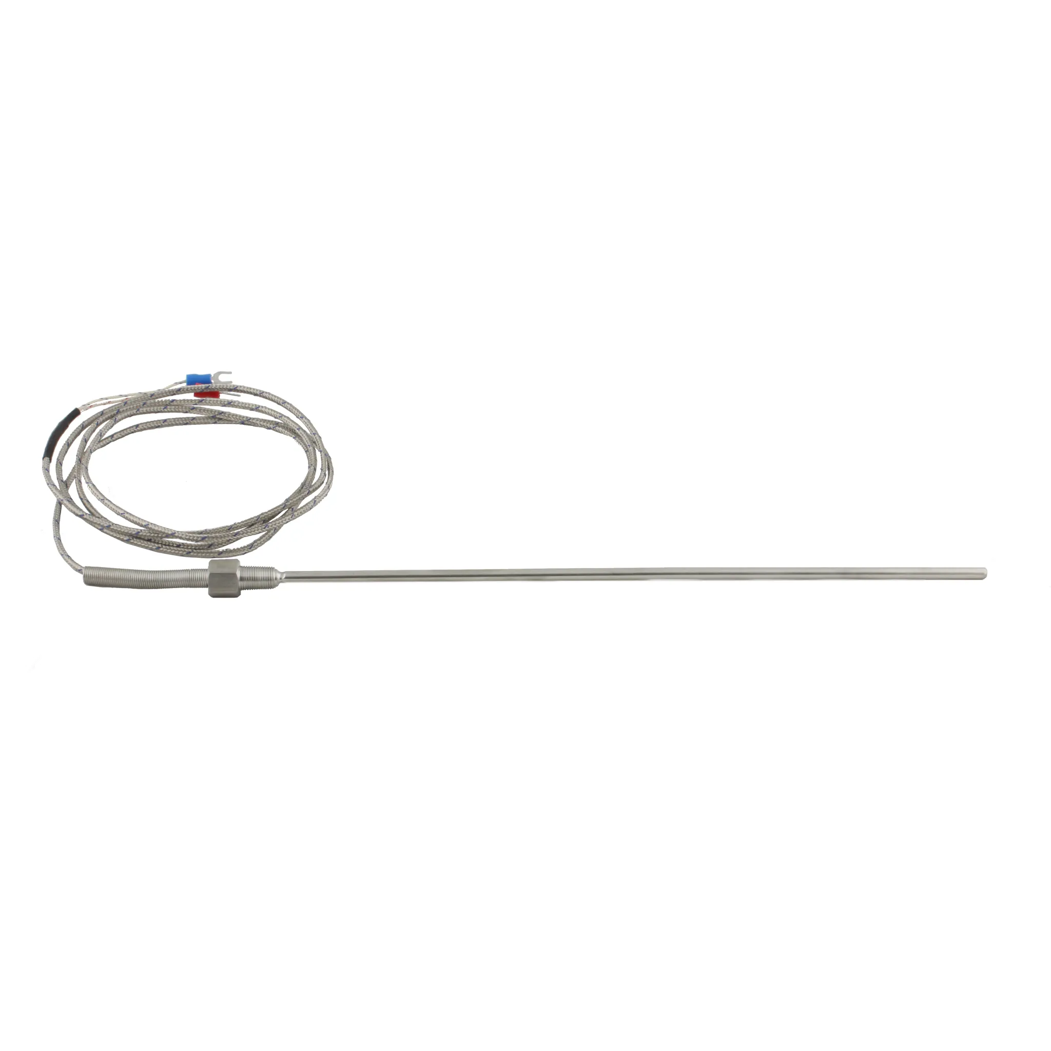 INNOCONT Датчик температуры с кабелем, исполнение N, спай CA, раб.часть: диаметр 4,8мм длина 300мм, резьба 1/8", длина кабеля 1,5м TS-W-N-CA-4,8-300-1,5-1/8