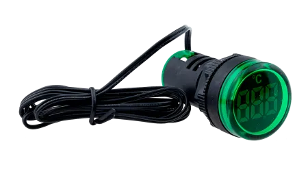 Индикатор температуры, зеленый