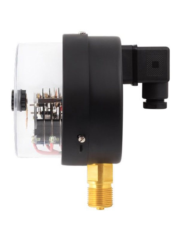 Манометры ТМ-510.05 IP54 и ТМ-610.05 IP54 с элек­тро­контакт­ной при­став­кой с по­вы­шен­ной пыле­вла­го­за­щи­щен­ностью