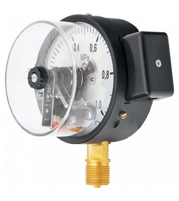 Манометры ТМ-510.05 и ТМ-610.05 с элек­тро­кон­такт­ной при­став­кой