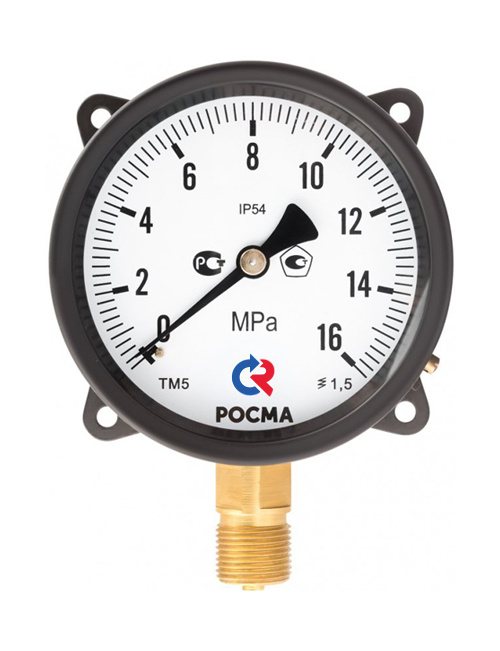 Манометры ТМ-510 IP54 и ТМ-610 IP54 с по­вы­шен­ной пы­ле­вла­го­защи­щен­ностью