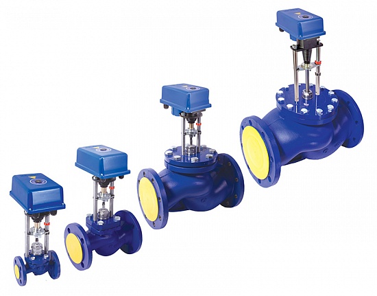 Клапаны регулирующие проходные седельные ВКСР