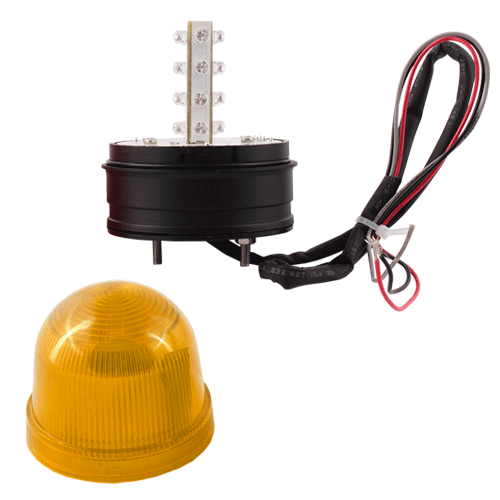 Желтый проблесковый маячок SL70B-024-Y